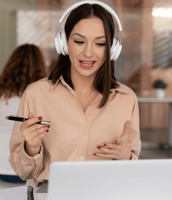 A customer reviewing high accuracy multilingual transcripts created through trusted transcription services in South Dakota.