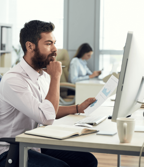 Customer using professional Translation Services Malolos, receiving accurate and efficient translations at affordable rates.