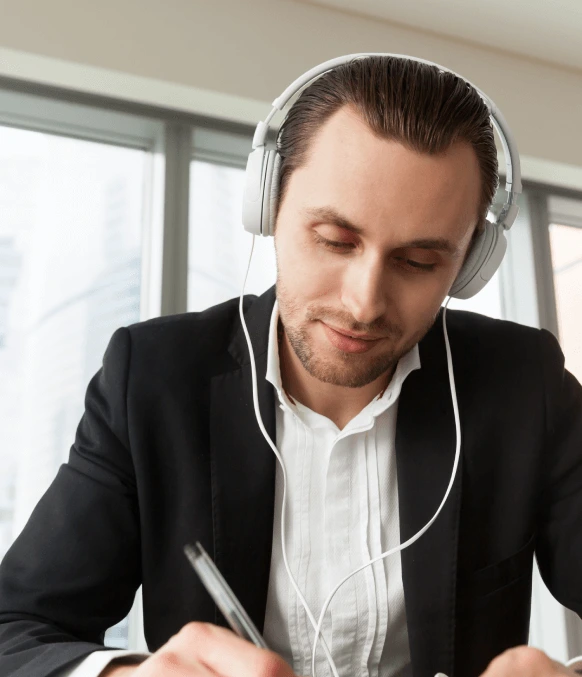 Church administrator benefiting from affordable sermon transcription services tailored for budget-conscious ministries. Church administrator benefiting from affordable sermon transcription services tailored for budget-conscious ministries.