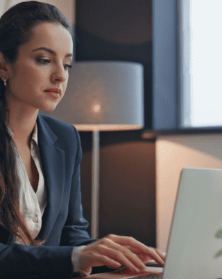A typist providing affordable legal typing services for attorneys with high document precision at $5 per page.