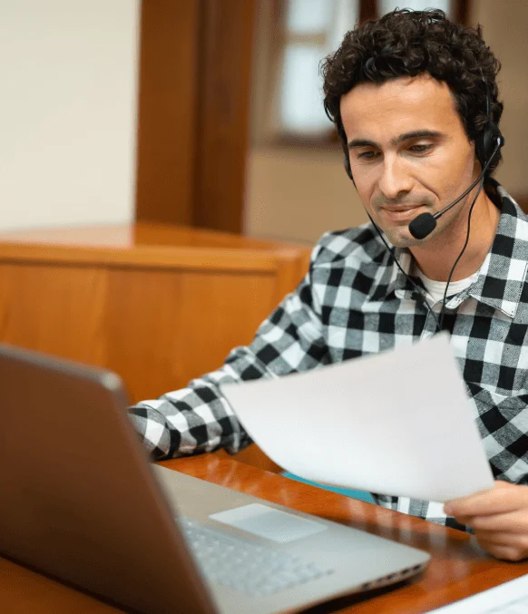 The client utilises business transcription services in New Hampshire, ensuring clear documentation for internal meetings.