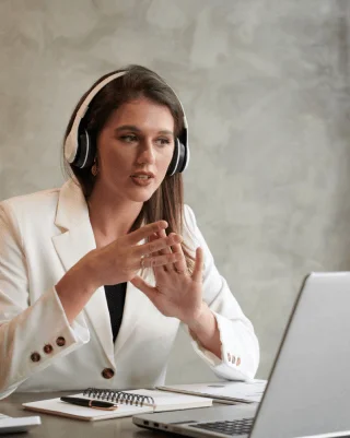 A professional captioner providing Closed Captioning services for clients in Philadelphia, improving video accessibility.