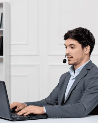 Captioner working on closed captioning services in Las Vegas, making content accessible for hearing-impaired audiences.