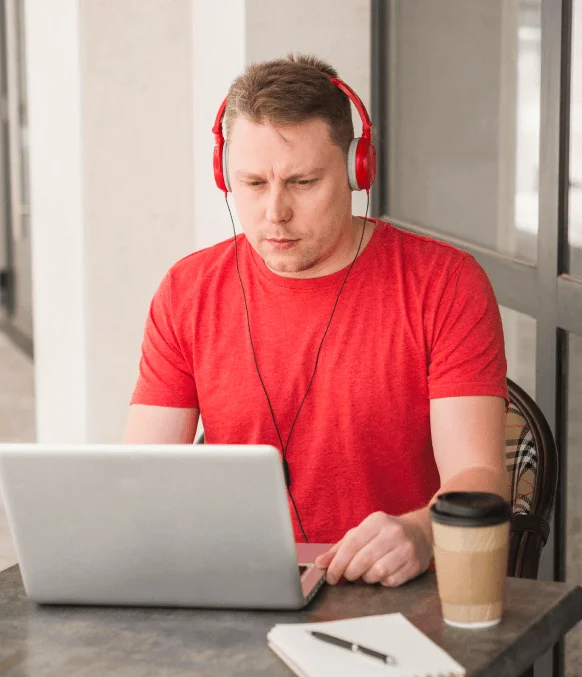 Client benefitting from Closed Captioning services in Illinois that meet international accessibility standards for accuracy.