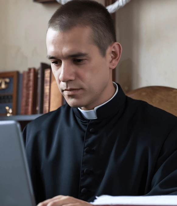 Customer benefiting from sermon transcription services uniquely adapted for various audiences and worship styles. Customer benefiting from sermon transcription services uniquely adapted for various audiences and worship styles.