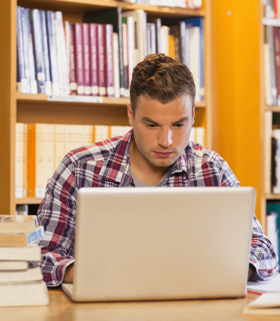 A student using Translation Services Malolos to translate educational materials, ensuring accuracy and legal compliance.