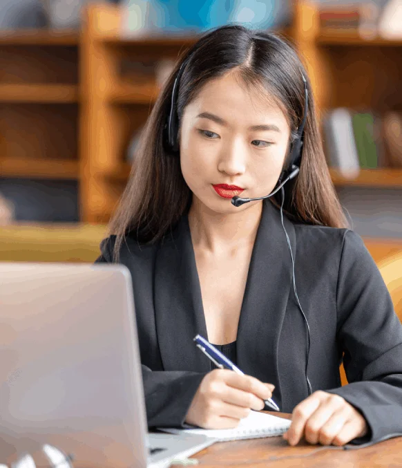 Expert providing Japanese transcription accurately converting audio into written text for a client across various industries.