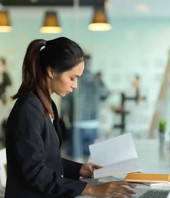 Fast Typing Services proofread a report, adjusting headings, spacing, and margins so the final formatting looks polished.
