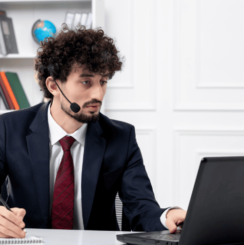 Captioner working on diverse closed captioning services in Las Vegas for films, TV shows, webinars, and other video content.