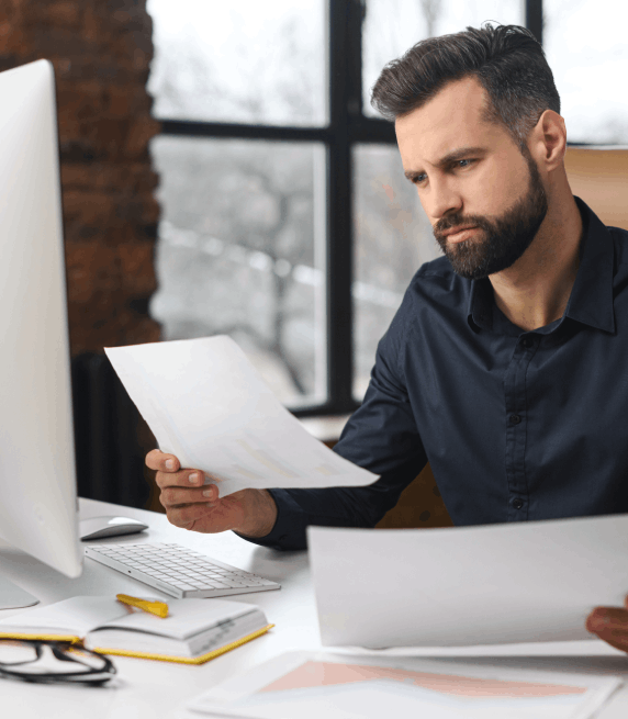 A customer chooses our certified translation services in Davao City, trusting our native translators for accurate results.