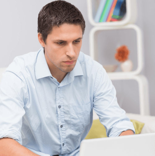 Customer reviewing the step-by-step invoice translation process to ensure accuracy, quality, and quick delivery of services. Customer reviewing the step-by-step invoice translation process to ensure accuracy, quality, and quick delivery of services.