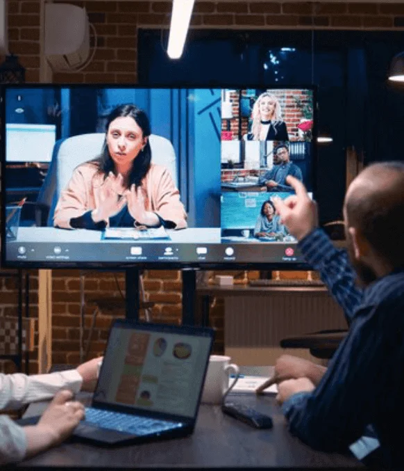 Corporate team enhancing training videos with professional captioning solutions tailored to diverse industry needs. Corporate team enhancing training videos with professional captioning solutions tailored to diverse industry needs.