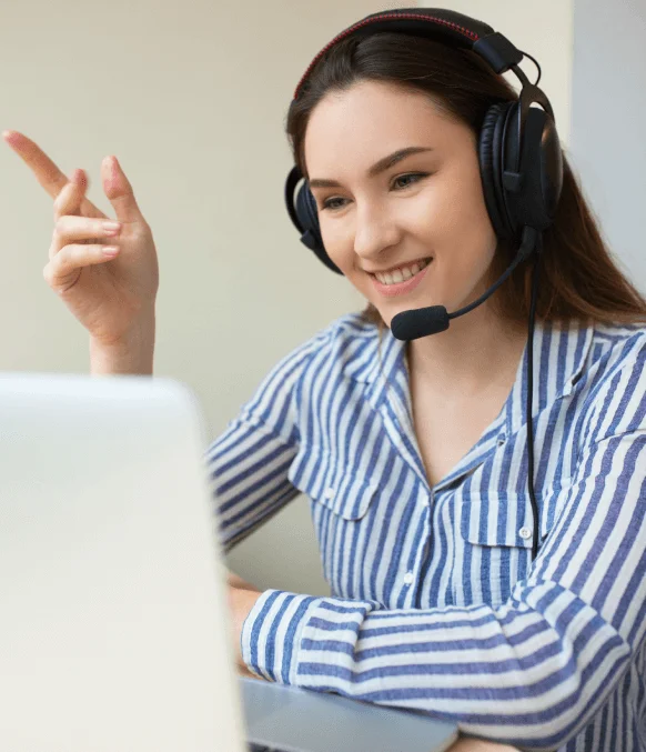 A transcriptionist providing reliable audio and video transcription services to clients in Kansas City with fast delivery.