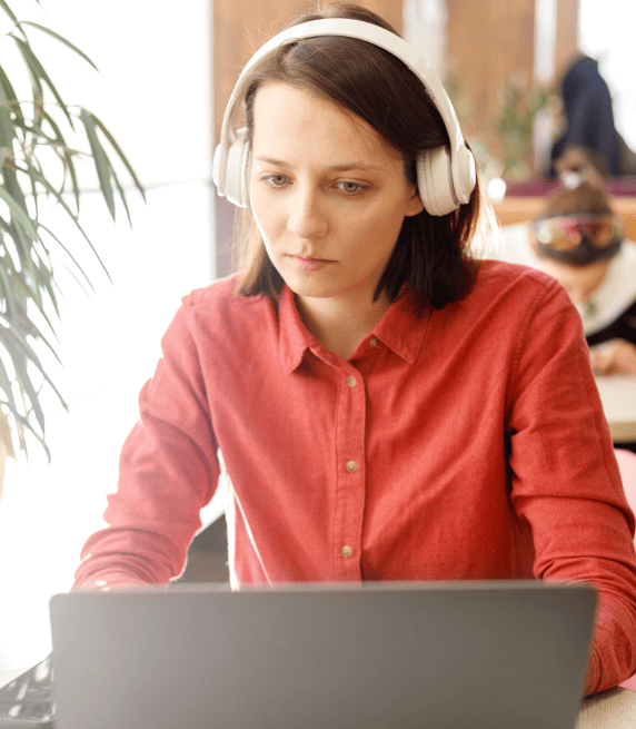 Client utilizing Amharic Transcription Services to render audio into clear text using the 33 character script.