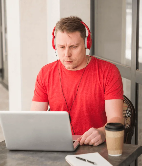 Client utilizing modern content, transcribing it into Latin, helping bridge the ancient and modern worlds through language.