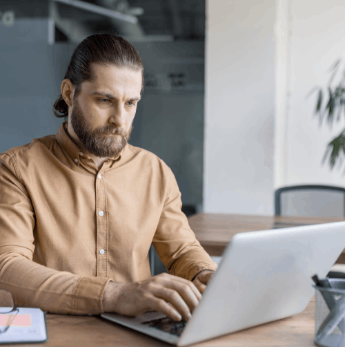 A project manager uploads PDF, Word, and XLSX files to Instant Translation Services for multiformat translation.