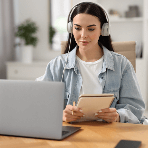 Client utilizing professional online Closed Captioning services in Pittsburgh, receiving fast and high quality captions.