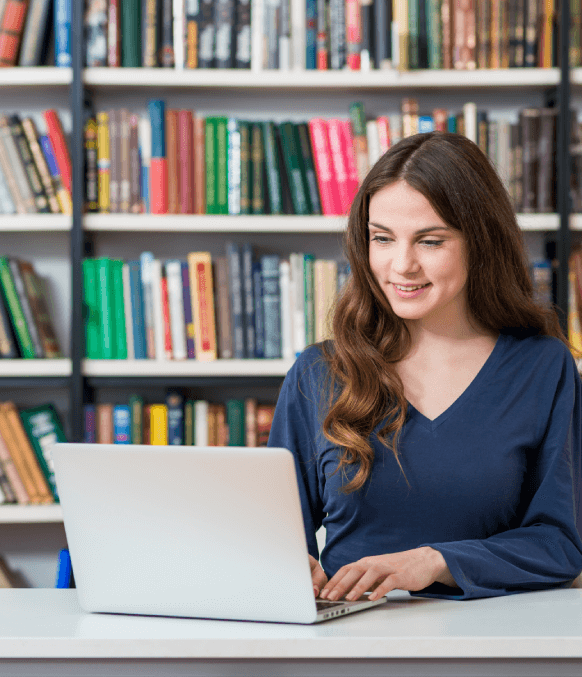 Student using Typing services delivered online to help students convert digital notes into structured academic documents.