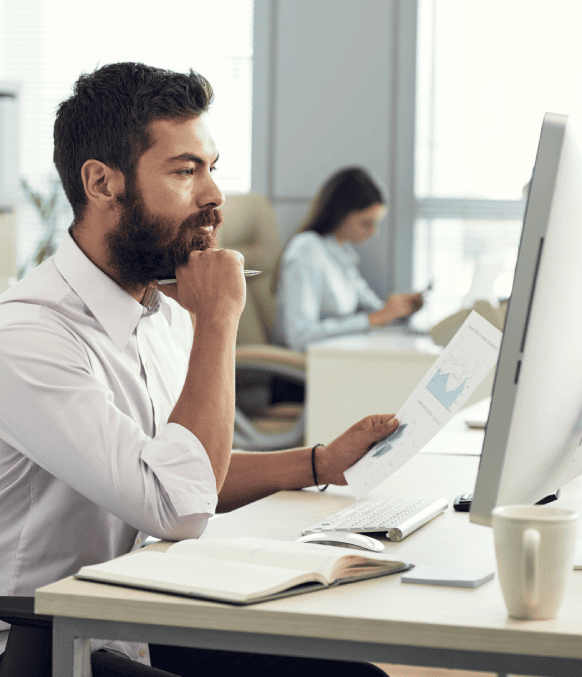 Customer uploading files for online translation services in Ramstein Miesenbach to receive quick multilingual results.