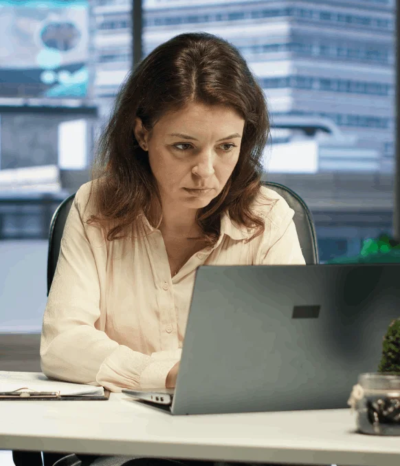 Customer using Online typing services in Houston, Texas for quick and accurate document conversion and transcription.