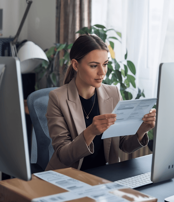 Customer benefiting from overnight translation services, quickly receiving accurate translations of personal documents. Customer benefiting from overnight translation services, quickly receiving accurate translations of personal documents.