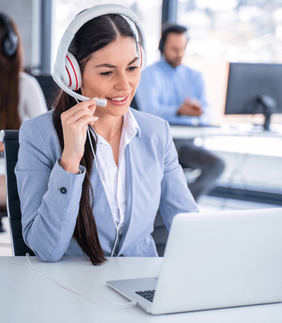 A transcriptionist providing professional audio transcription services in Kansas City, specializing in business needs.