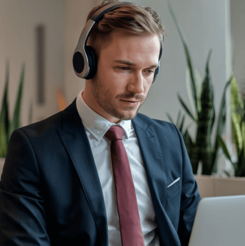 Professional captioner delivering Closed Captioning in Illinois with speaker identification & background noise descriptions.