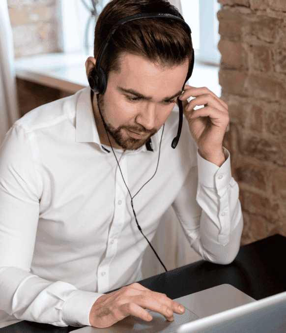 Customer enjoying affordable Sanskrit transcription services receiving precise and reliable transcriptions delivered on time.