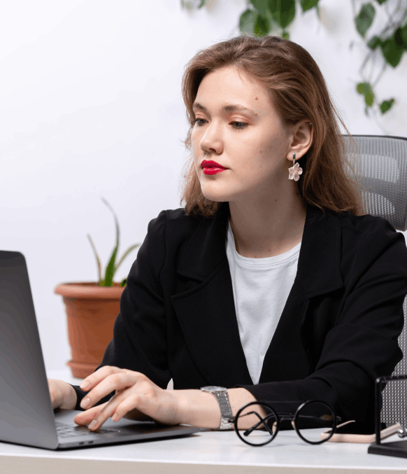 Professional typist offering secure Document Typing Services for individuals with data protection measures in place.