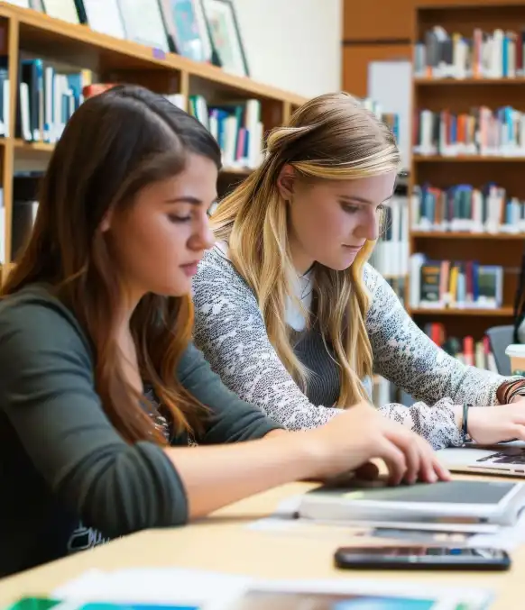 A students uses Fast Typing Services to format an academic thesis with headings, citations, and a clean title page.