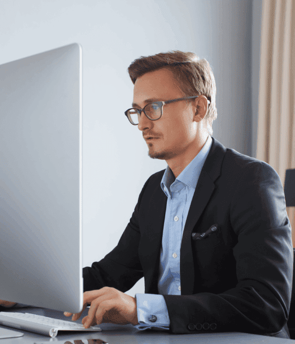 Expert translator working on official files via Translation Services in Hannover ensuring cultural accuracy.