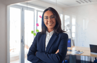  A Legal Professional Posing in front of the Camera