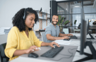 Audio transcription in progress