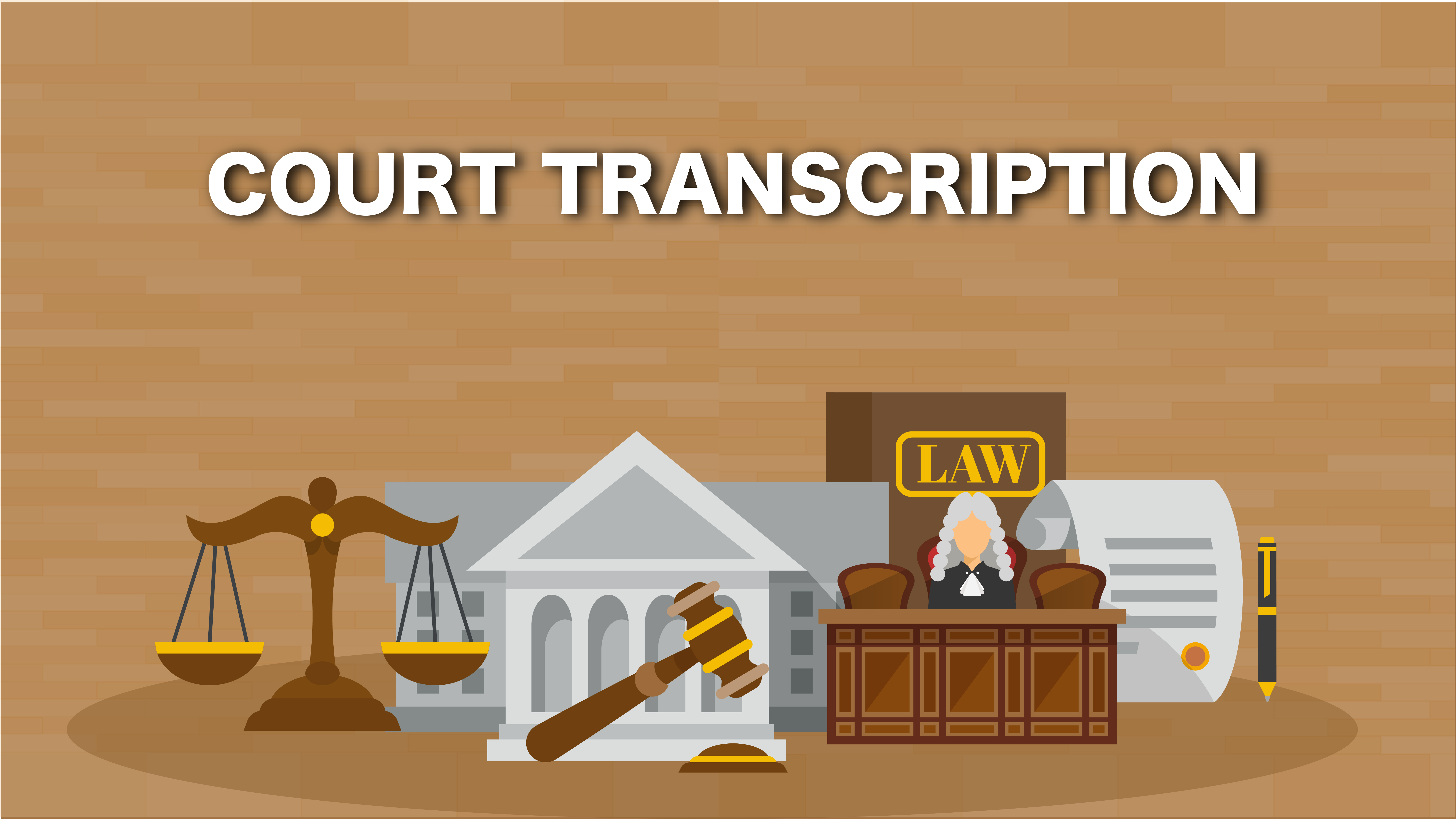 court transcription services