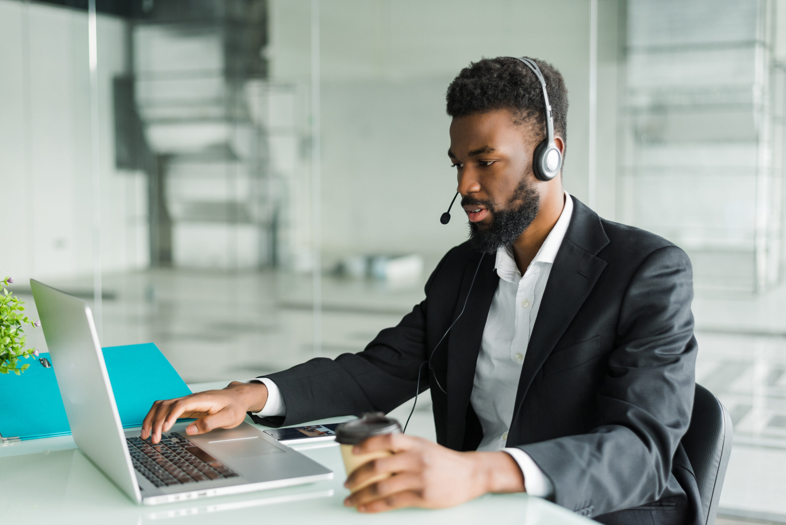 A professional transcriber working to delvier without any mistake court transcription services for law firms